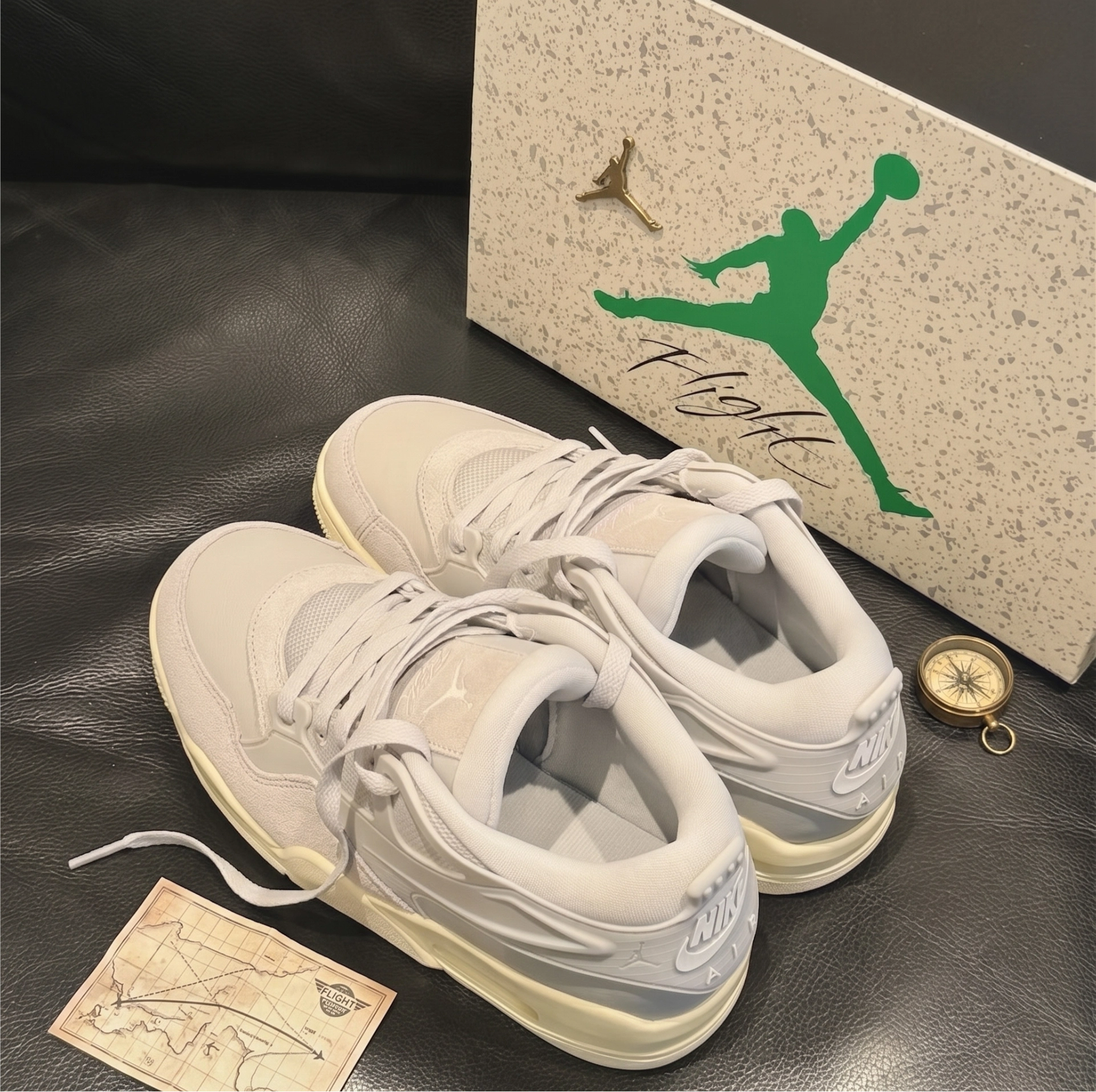 谁懂啊··这双燕麦灰AJ太绝了!👟